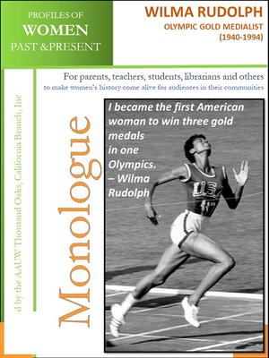 cover image of Profiles of Women Past & Present – Wilma Rudolph Olympic Gold Medalist (1940 – 1994)